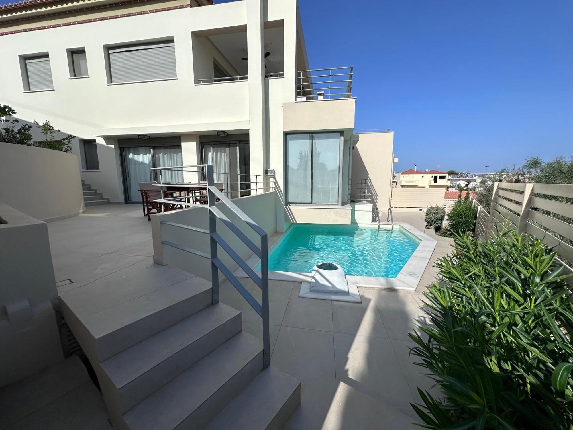 شقة Rvg Rania House With Pool بورتو خيلي المظهر الخارجي الصورة