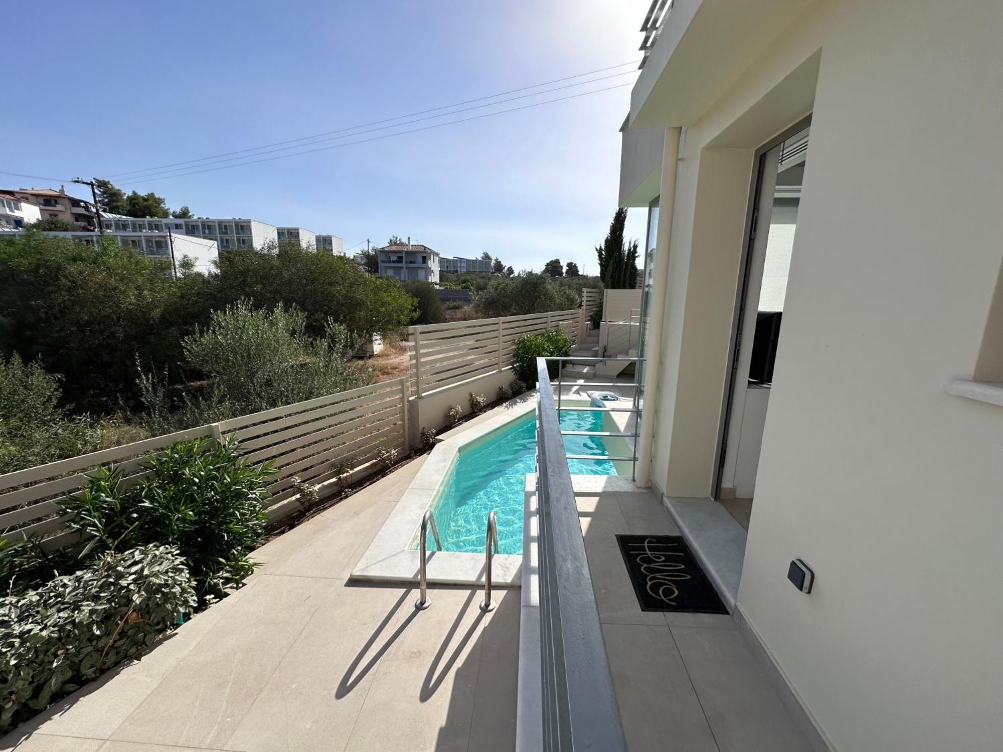 شقة Rvg Rania House With Pool بورتو خيلي المظهر الخارجي الصورة